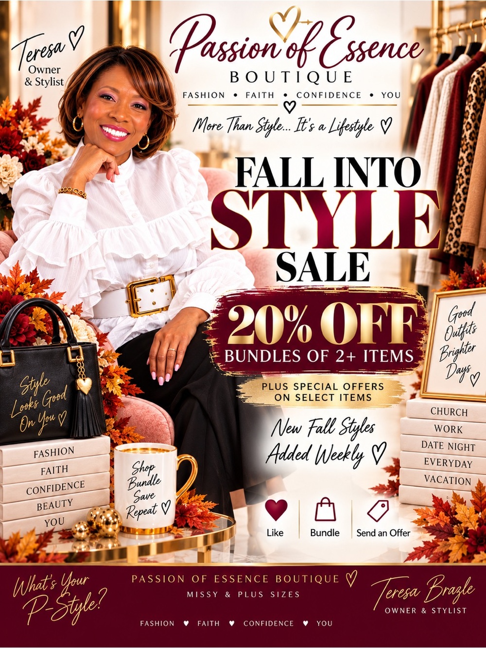 Fall Into Style Sale | 20% Off Bundles of 2+ Items | Passion of Essence
